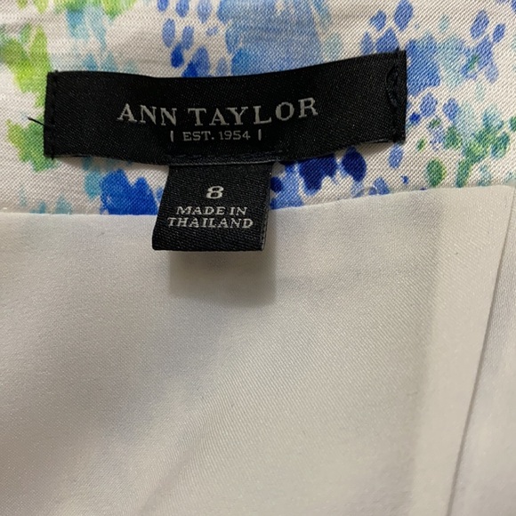 Ann Taylor Splattered Water Color Print - Picture 4 of 4